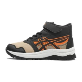 Ténis de cano alto LAZERBEAM “Black Orange Beige”