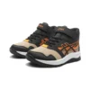 Ténis de cano alto LAZERBEAM “Black Orange Beige”