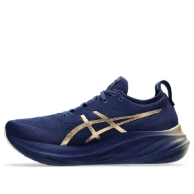 Ténis Gel-Nimbus 26 “Navy Silver Gold”