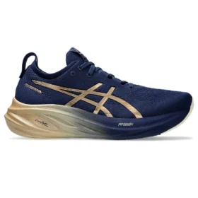 Ténis Gel-Nimbus 26 “Navy Silver Gold”
